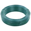 vidaXL Žica za vezanje ograde 250 m 1,4/2 mm čelična crno-zelena