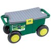 vidaXL Draper Tools vrtna kolica za alat i sjedalica 56x27,2x30,4 cm zelena