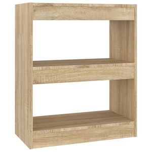 vidaXL Ormarić za knjige / sobna pregrada boja hrasta 60x30x72 cm