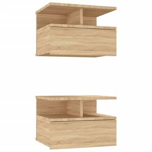 vidaXL Viseći noćni ormarići 2 kom 40x31x27cm konstruirano drvo