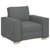 vidaXL Sofa fotelja tamno siva 100x78x84 cm tkanina