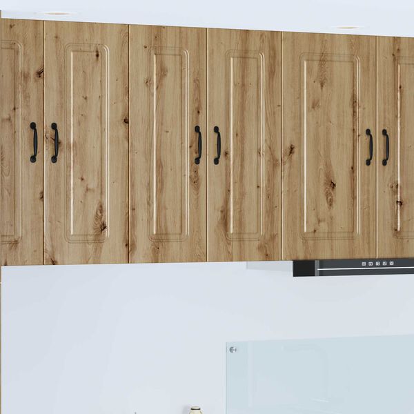 vidaXL Kuhinjski ormarić Kalmar 2 pcs Umjetnički hrast 30 x 31 x 80 cm