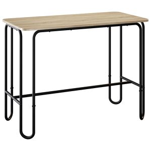 vidaXL Stol za objedovanje 100 x 50 x 75 cm Konstruirano drvo