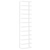 vidaXL Stalak za ručnike bijeli 24 x 12 x 96 cm čelični