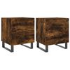 vidaXL Noćni ormarići 2 kom boja hrasta 40x35x47,5cm konstruirano drvo