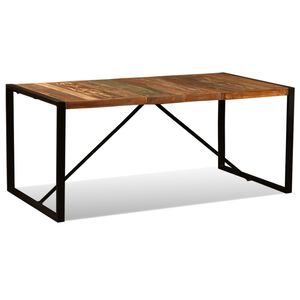 vidaXL Blagovaonski Stol Masivno Obnovljeno Drvo 180 cm