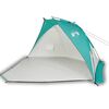 vidaXL &Scaron;ator za plažu morskozeleni 268x223x125 cm 185T poliesterski