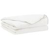 vidaXL Poplun FULDA 220 x 260 cm Ljeto 100 GSM 90% gusjeg perja Bijela