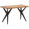 vidaXL Blagovaonski stol 120 x 60 x 76 cm od masivnog bagremovog drva
