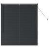 vidaXL Venecijanski zastore Crna 130 x 110 cm Aluminij