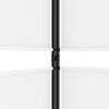 vidaXL Sobna pregrada s 5 panela bijela 250 x 220 cm od tkanine