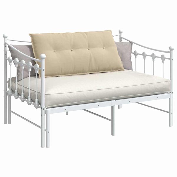 vidaXL Jastuk za leđa Krema 100 x 50 cm Mikrofiber tkanina