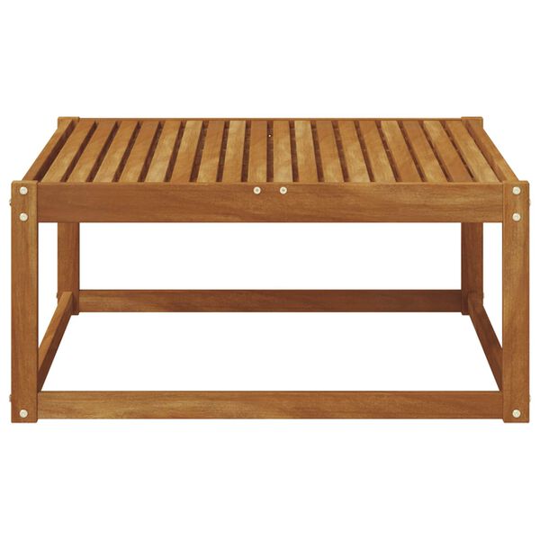 vidaXL Vanjski otoman Čvrsto drvo akacije Prirodna