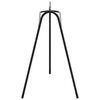 vidaXL Samostojeći stalak za sedlo s 3 noge crni željezni