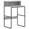 vidaXL Stol s pohranom Siva Sonoma 60 x 50 x 91 cm