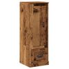 vidaXL Visoka boja starog drva 36x35,5x103,5 cm konstruirano drvo
