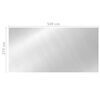 vidaXL Pokrov za bazen srebrni 549 x 274 cm PE