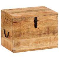 vidaXL Kutija za pohranu 39 x 28 x 31 cm od masivnog drva manga