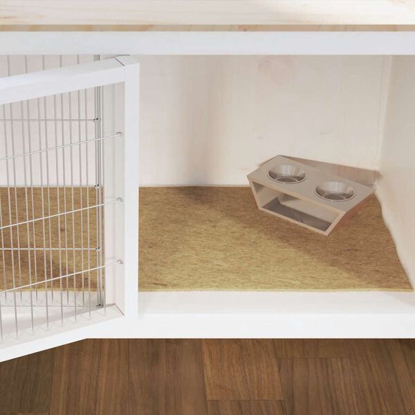 vidaXL Podloga od konoplje za glodavce 1x25 m 5 mm