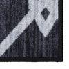 vidaXL Tepih-staza crna 80 x 150 cm