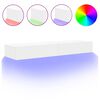 vidaXL TV ormarić s LED svjetlima 2 kom bijeli 60 x 35 x 15,5 cm