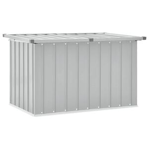 vidaXL Vrtna kutija za pohranu siva 109 x 67 x 65 cm