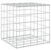 vidaXL Gabion s žicom debljine 3,5 mm i mrežom 10x10 cm 50x50x50 cm