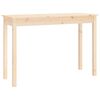 vidaXL Konzolni stol 110 x 40 x 75 cm od masivne borovine