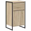 vidaXL Kreveta Hrast sonoma 43 x 36 x 75,5 cm Konstruirano drvo