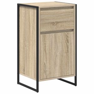 vidaXL Kreveta Hrast sonoma 43 x 36 x 75,5 cm Konstruirano drvo