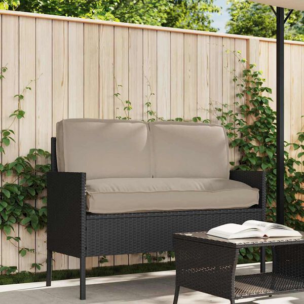 vidaXL Set jastučića 3 pcs Sivo-smeđa Oxford tkanina