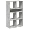 vidaXL Ormarić za knjige boja betona 66x31x112 cm konstruirano drvo