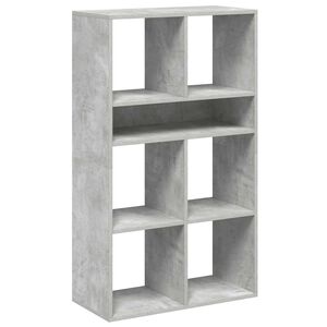 vidaXL Ormarić za knjige boja betona 66x31x112 cm konstruirano drvo