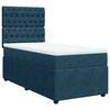 vidaXL Box spring krevet s madracem tamnoplavi 90x200 cm bar&scaron;unasti