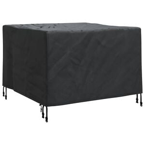 vidaXL Pokrov za namje&scaron;taj 99 x 99 x 60 cm 600D Oxford tkanina Crna