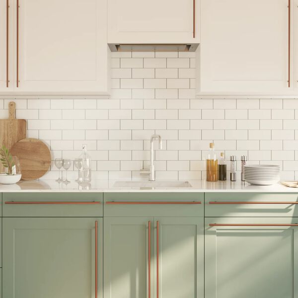 vidaXL Ručke za ormarić 20 kom brončane 480 mm od nehrđajućeg čelika