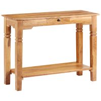 vidaXL Konzolni stol 100 x 40 x 76 cm od masivnog bagremovog drva