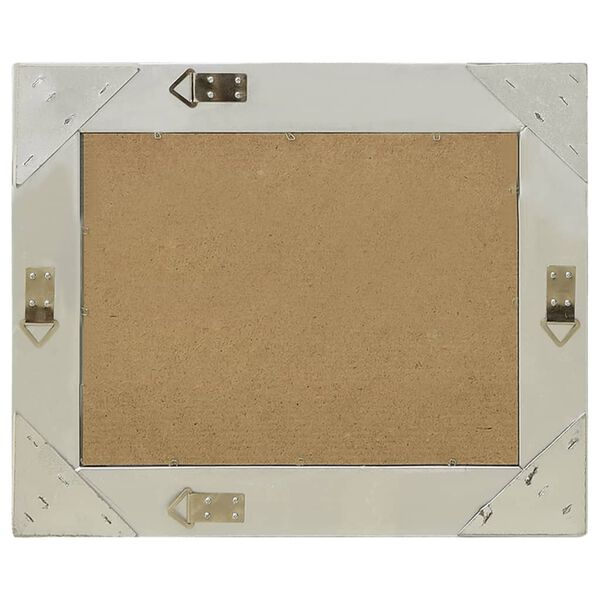 vidaXL Zidno ogledalo u baroknom stilu 60 x 40 cm srebrno