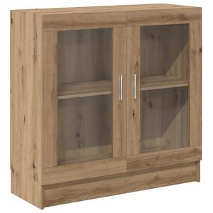 vidaXL Ormarić za knjige boja hrasta artisana 82,5x30,5x80 cm drveni