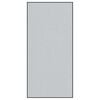 vidaXL Otirač Siva i crna 120 x 250 cm 100% poliamid