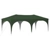 vidaXL Rastezljivi &scaron;ator za zabave 575 x 288 x 245 cm Zelena