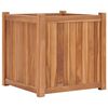 vidaXL Povi&scaron;ena gredica 50 x 50 x 50 cm od masivne tikovine