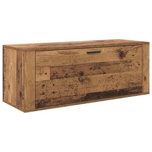 vidaXL Ormar za cipele 100 x 35 x 38 cm Konstruirano drvo Staro drvo