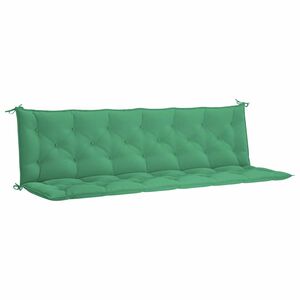 vidaXL Jastuk za vrtnu klupu zeleni 200x(50+50)x7 cm od tkanine Oxford