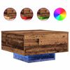 vidaXL Kava Stol Staro drvo 55 x 55 x 31 cm Konstruirano drvo