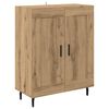 vidaXL Highboard Umjetnički hrast 69,5 x 34 x 180 cm