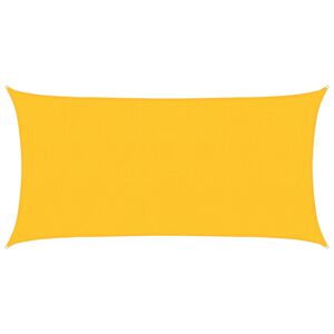 vidaXL Jedro za za&scaron;titu od sunca 160 g/m&sup2; žuto 2 x 4 m HDPE