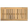 vidaXL Gornji dio stola 60,5 x 30 x 2 cm Pravokutni Bijela