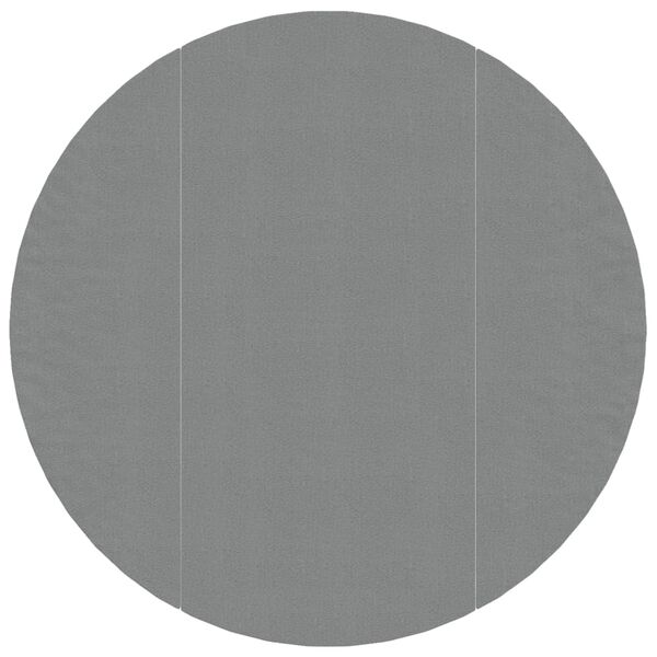 vidaXL Platno za tlo ispod bazena svjetlosivo Ø366 cm poliesterska