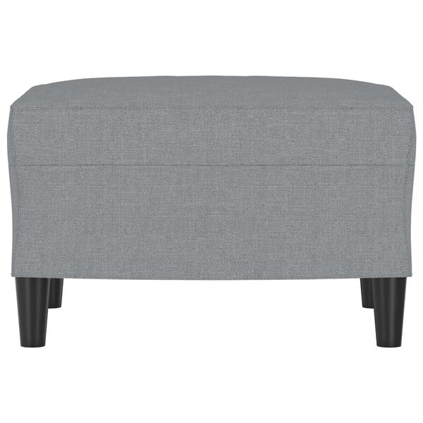 vidaXL Tabure svjetlosivi 60 x 50 x 41 cm od tkanine